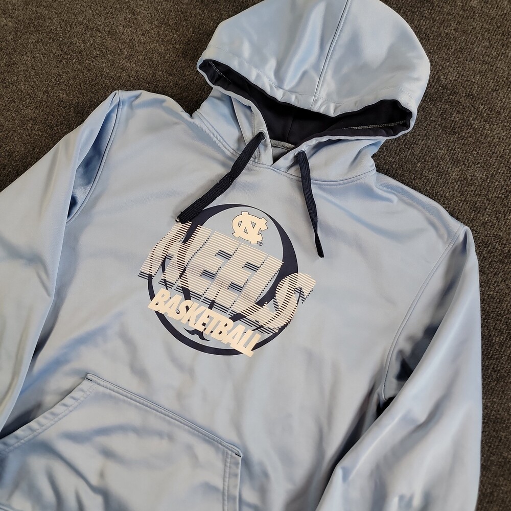 North Carolina Tar Heels Basketball Hoodie Size Medium